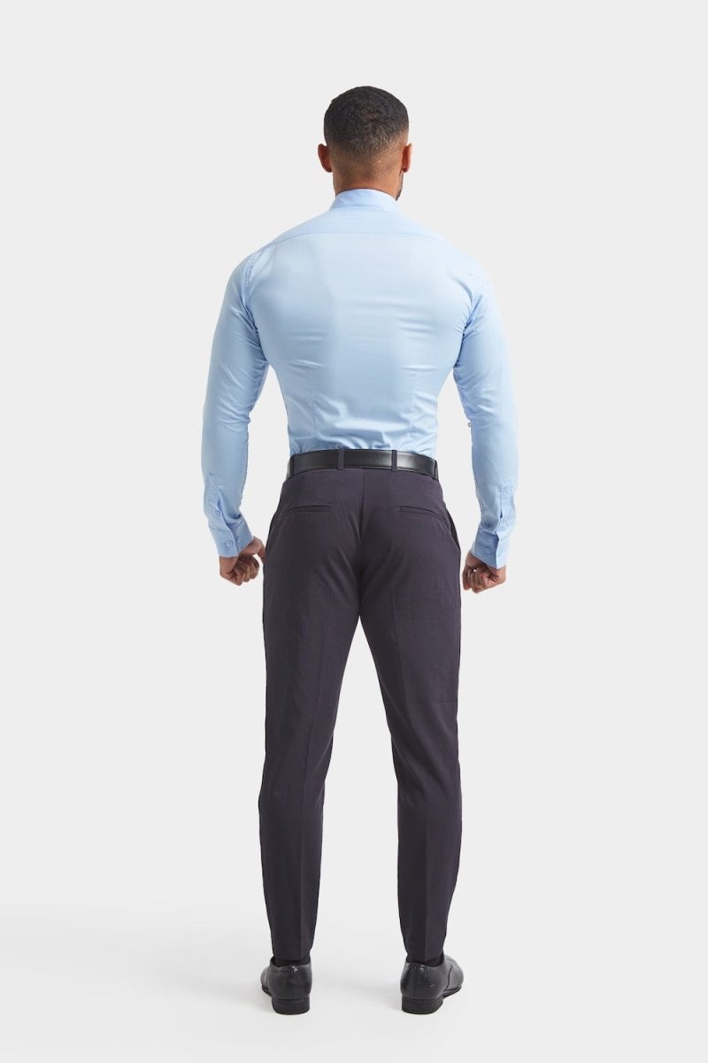 BullTech™ Stretch Dress Shirt - Light Blue