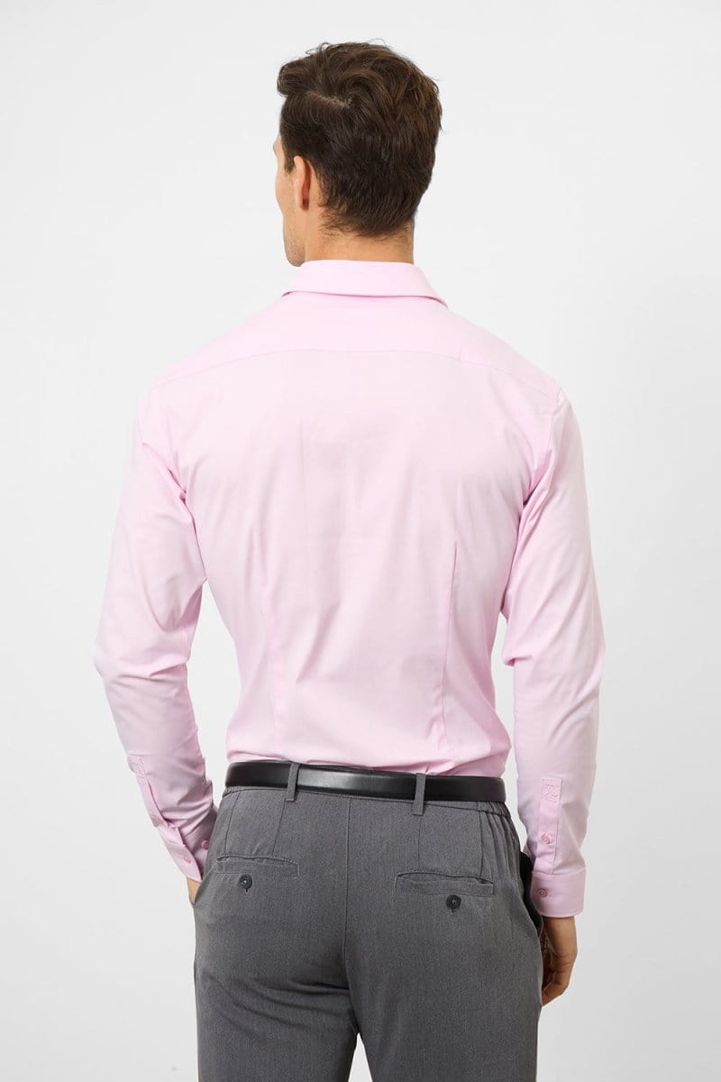 BullTech™ Stretch Dress Shirt - Pink