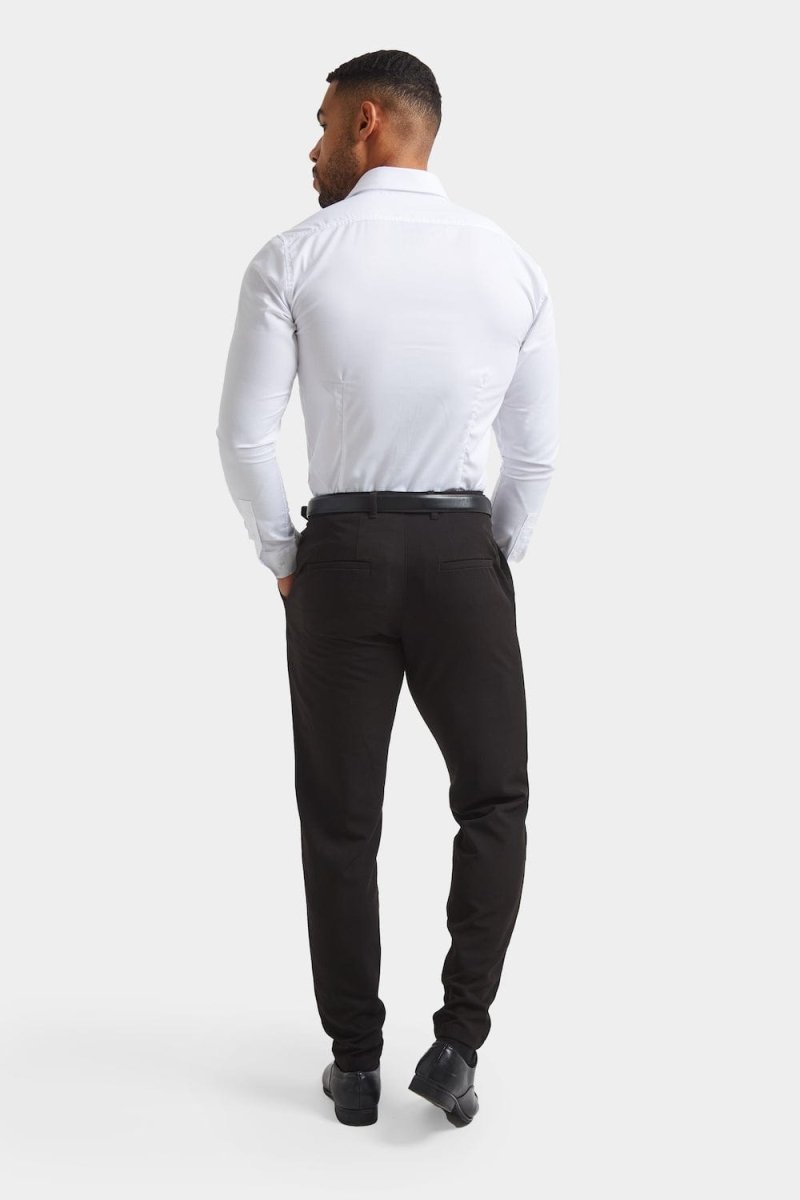 BullTech™ Stretch Dress Shirt - White