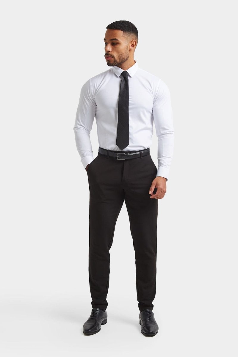 BullTech™ Stretch Dress Shirt - White