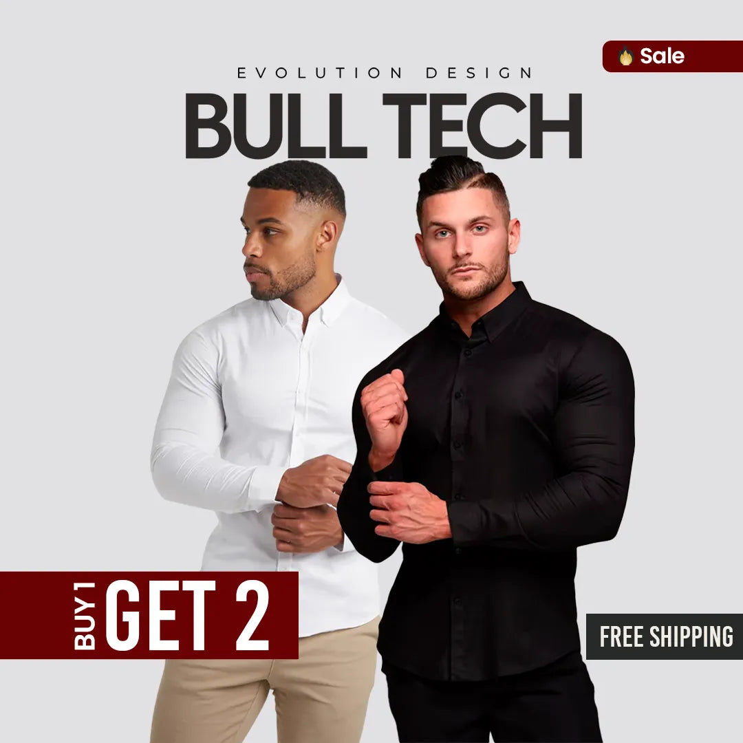 BullTech™- Stretch Dress Shirt (BUY 1 GET 2)