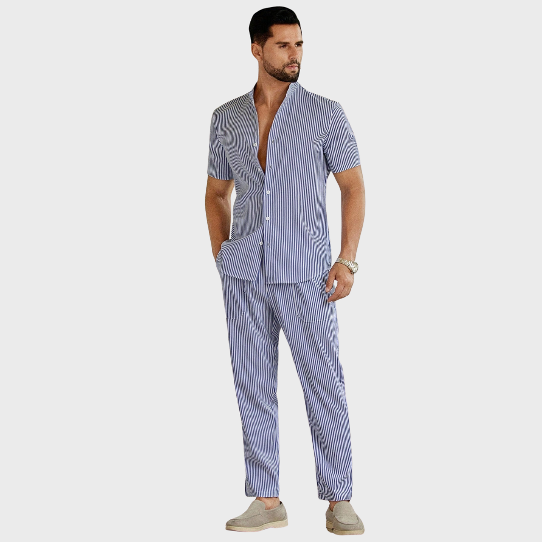 Men's Linen Style Set - Greece™